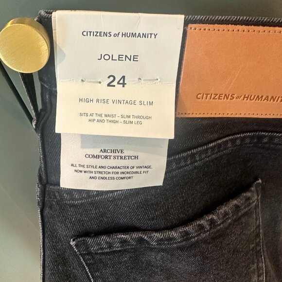 Citizens of Humanity Jolene High Rise Vintage Slim Jeans NWT - Picture 4 of 6